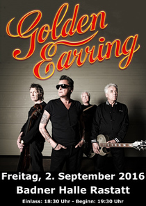 Golden Earring show ad September 02 2016 BadnerHalle - Rastatt (Germany\Deutschland)
